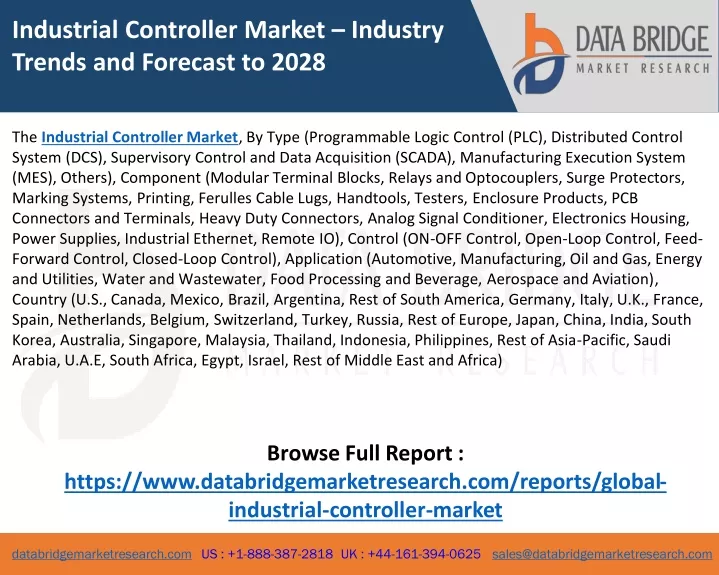 industrial controller market industry trends