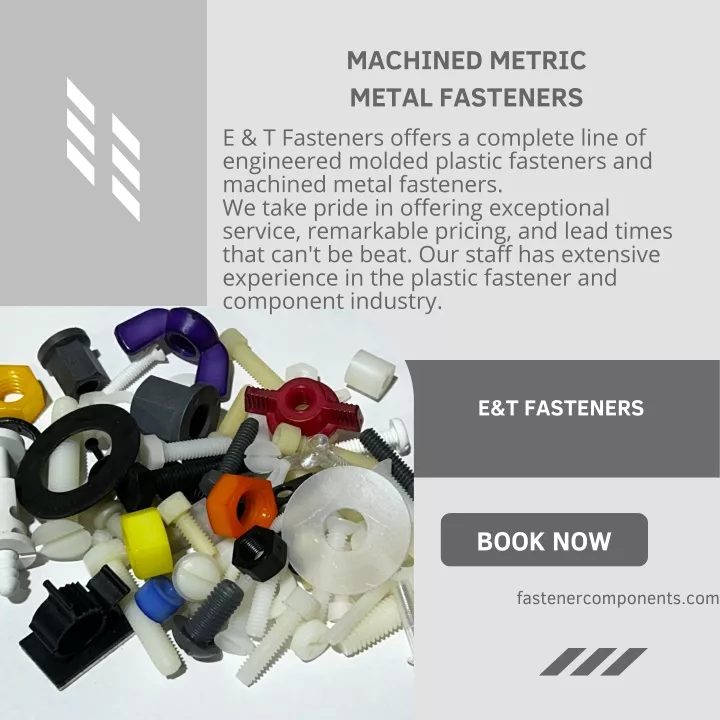 machined metric metal fasteners