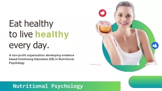 eat healthy to live healthy