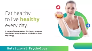 eat healthy to live healthy every day
