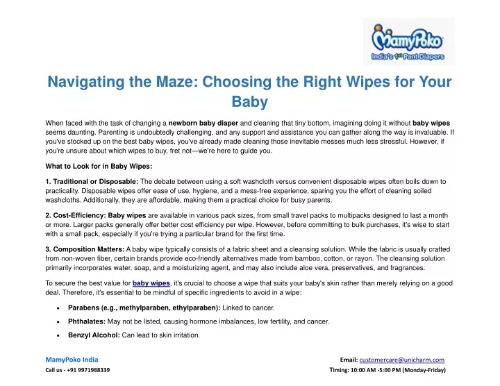 navigating the maze choosing the right wipes