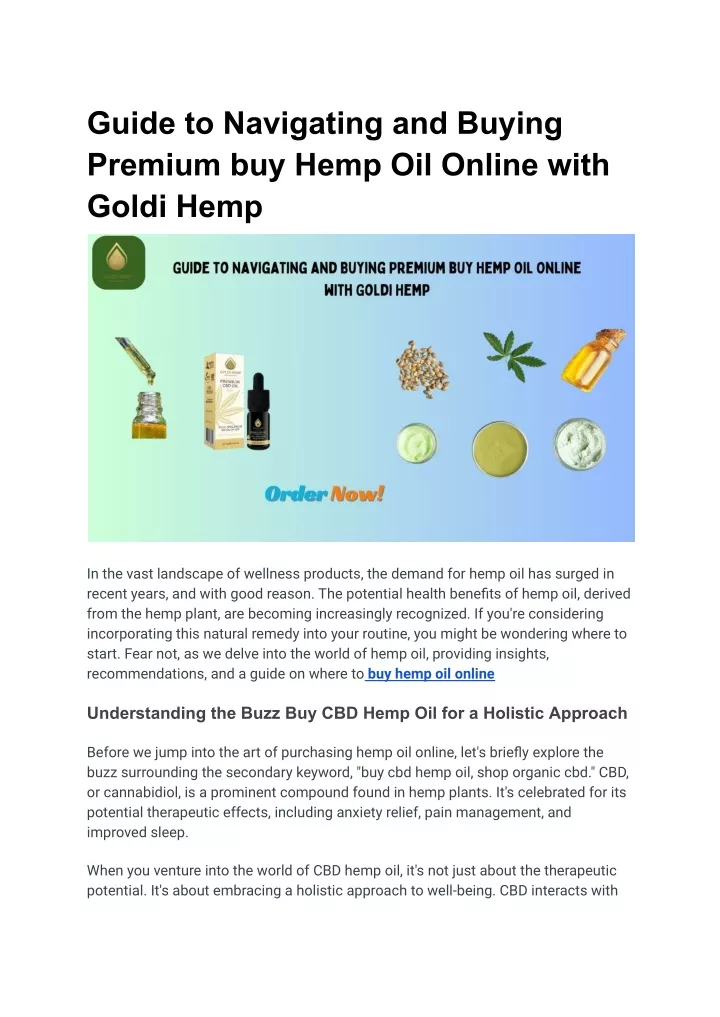 guide to navigating and buying premium buy hemp
