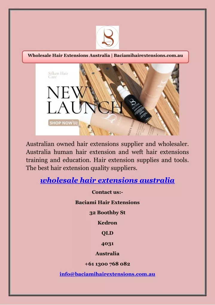 wholesale hair extensions australia