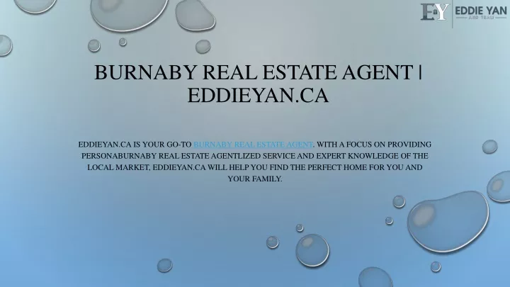 burnaby real estate agent eddieyan ca