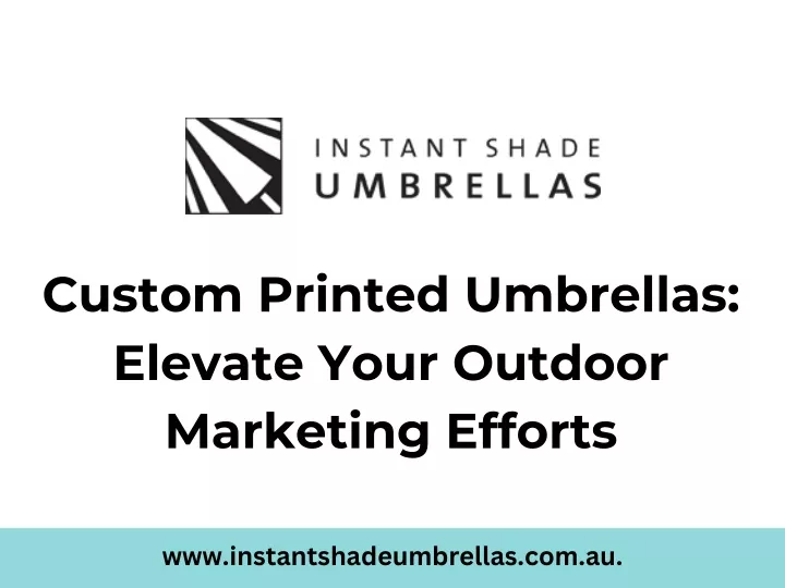 custom printed umbrellas elevate your outdoor