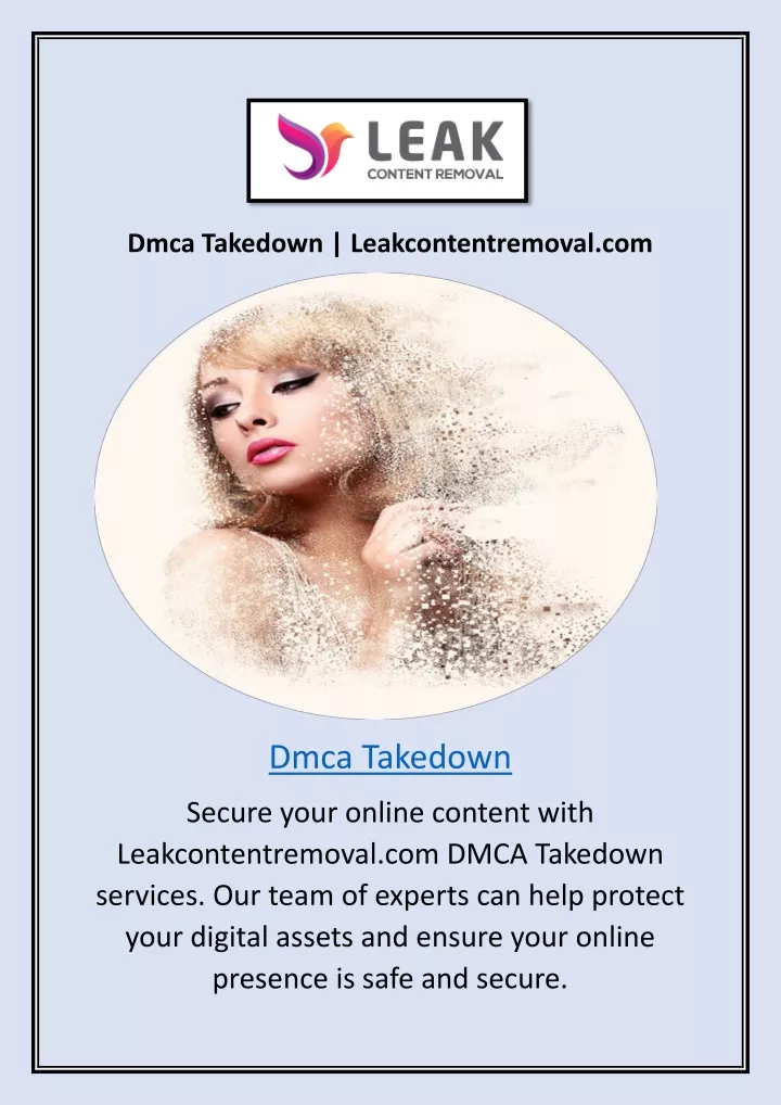 dmca takedown leakcontentremoval com