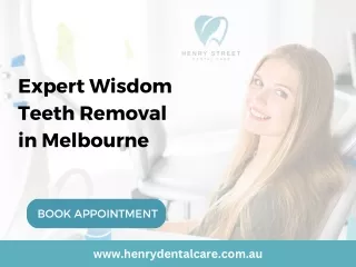 Expert Wisdom Teeth Removal in Melbourne