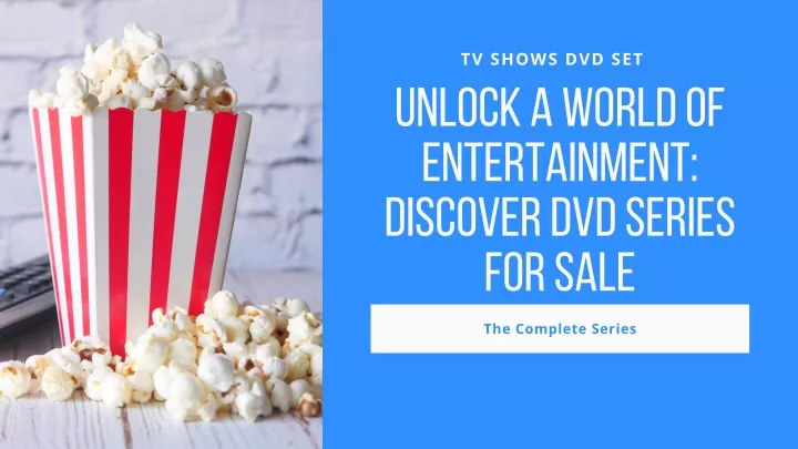 tv shows dvd set unlock a world of entertainment