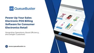 Power Up Your Sales Electronic POS Billing Software for Consumer Electronics Retail
