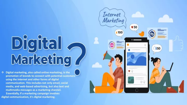 digital marketing also called online marketing