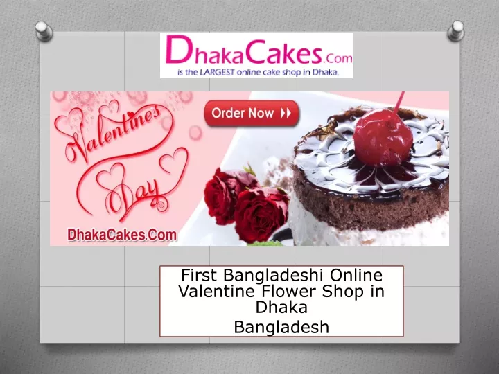 first bangladeshi online valentine flower shop