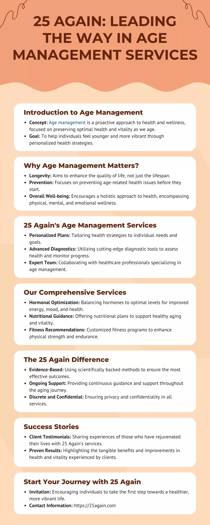 25 again leading the way in age management