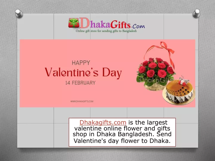 dhakagifts com is the largest valentine online