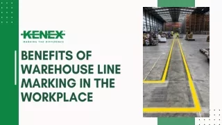 Benefits of Warehouse Line Marking in the Workplace