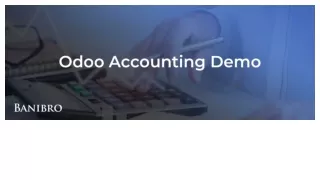 Odoo Accounting Demo