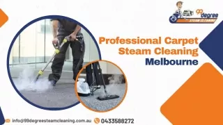 Carpet Steam Cleaning Melbourne.pptx