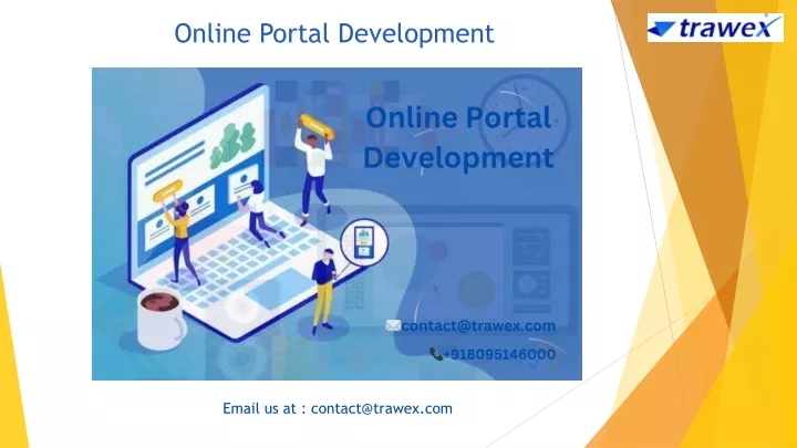 online portal development