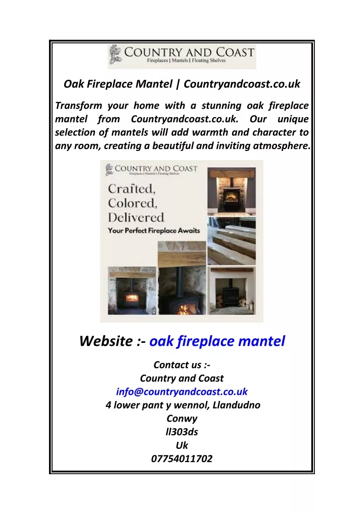 oak fireplace mantel countryandcoast co uk