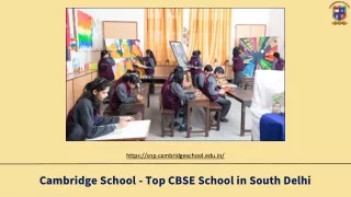 Top CBSE School In South Delhi