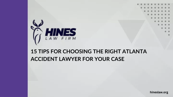 15 tips for choosing the right atlanta accident