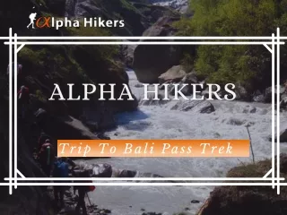 Bali Pass Trek Cost, Route, Budget & Itinerary By Alpha Hikers