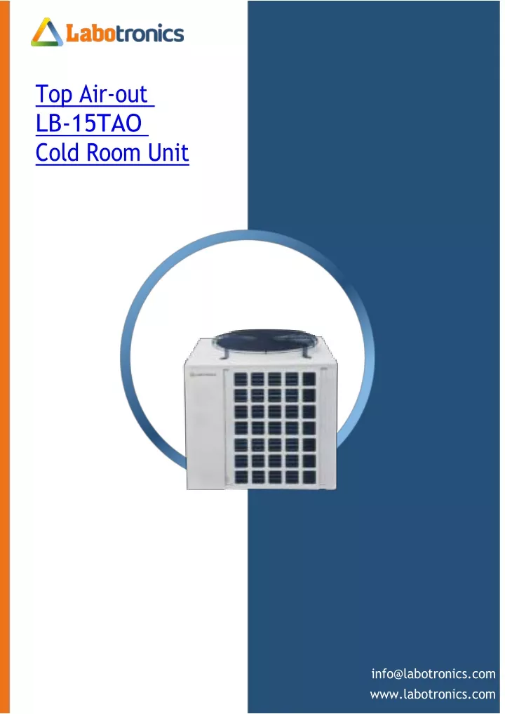 top air out lb 15tao cold room unit