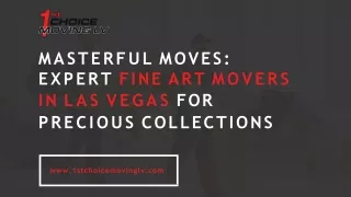 Trusted Fine Art Movers in Las Vegas