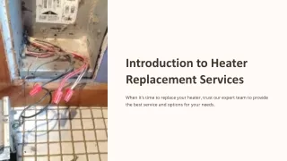 Heater Replacement Services in Middle Town, DE