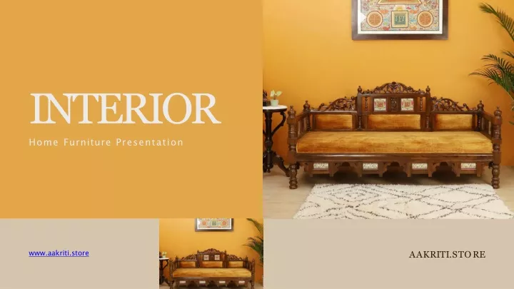 interior home furniture presentation