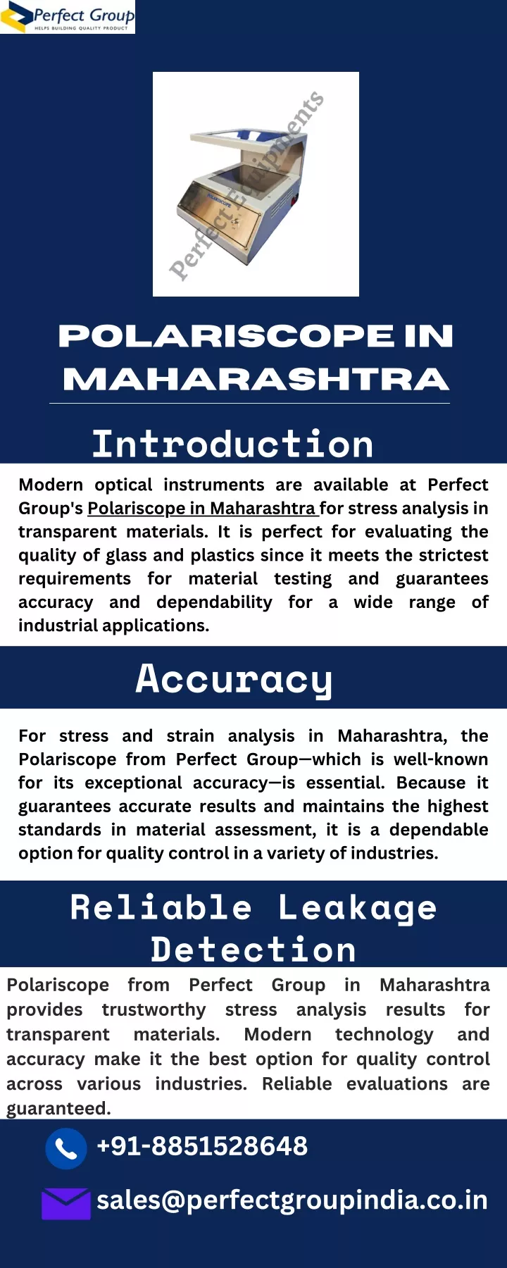 polariscope in maharashtra introduction modern