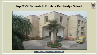Top CBSE Schools in Noida