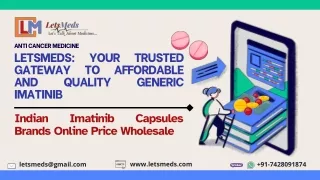 Buy Generic Imatinib Capsules & Tablet at Wholesale Price