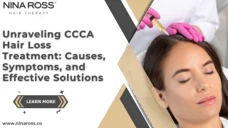 Unraveling CCCA Hair Loss Treatment