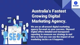 Australia's Fastest Growing Digital Marketing Agency