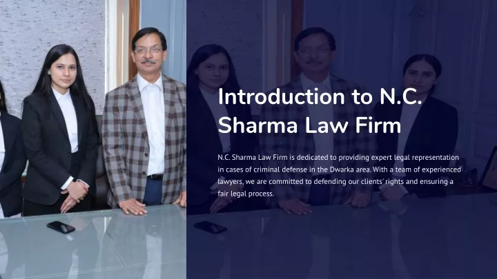 introduction to n c sharma law firm