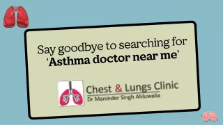 Say goodbye to searching for 'Asthma doctor near me.