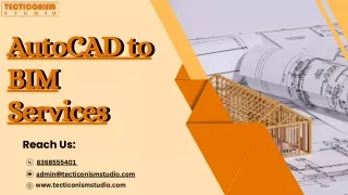 AutoCAD to BIM Services