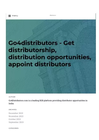 Do you think Go4distributors is the Right for Finding Wall Putty Wholesalers?