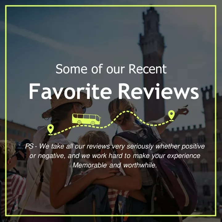 some of our recent favorite reviews