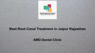 Best Root Canal Treatment in Jaipur Rajasthan