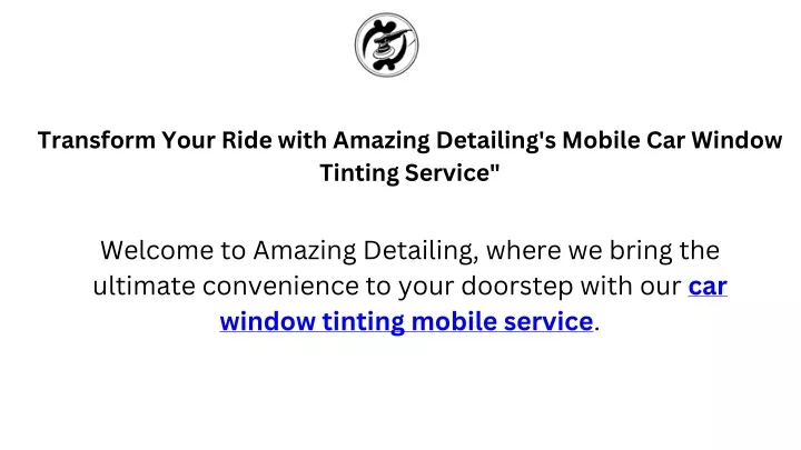 transform your ride with amazing detailing