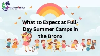 What to Expect at Full-Day Summer Camps in the Bronx