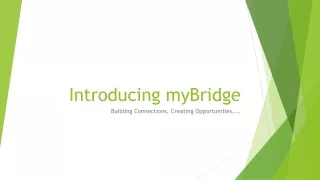 About myBridge | Login or Create a New Account to Explore More