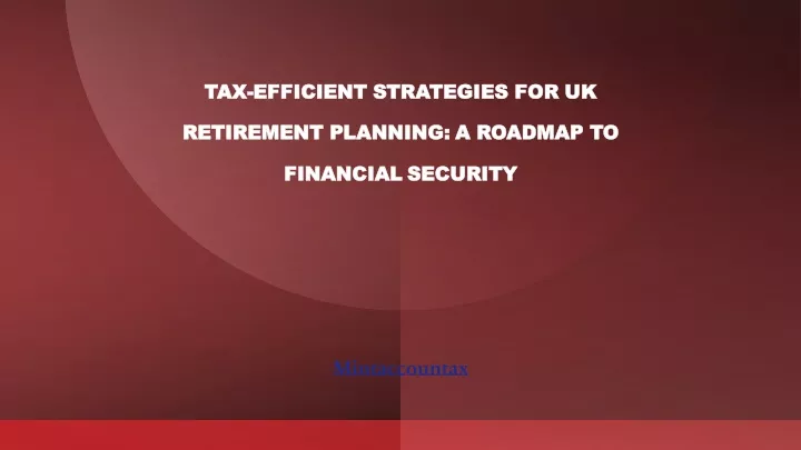 tax tax efficient strategies for uk efficient