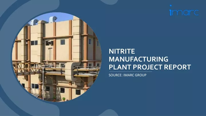 nitrite manufacturing plant project report