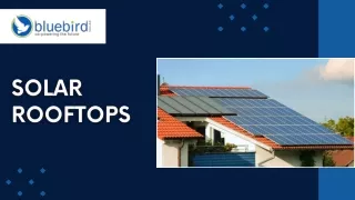 Rooftop Solar Panels for Home in India