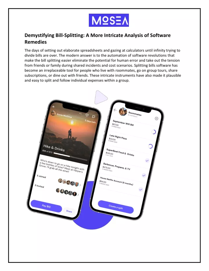 demystifying bill splitting a more intricate