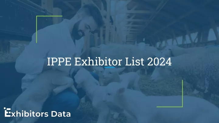 ippe exhibitor list 2024