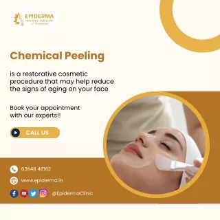 Chemical Peeling | Best Dermatology Centre in Jayanagar | Epiderma Clinic