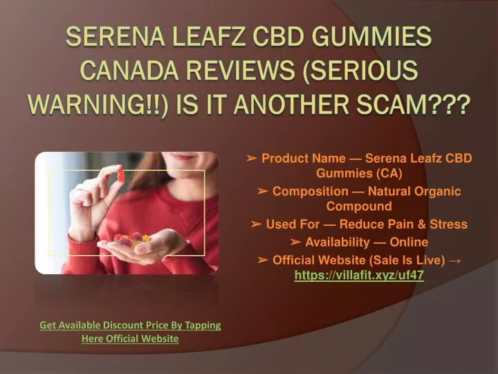 product name serena leafz cbd gummies